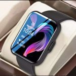 Montre Connectée Avec Bracelet En Cuir Pour Les Hommes