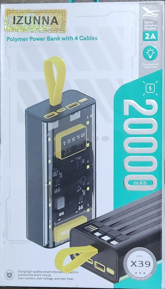 Power Bank Sovo (20.000mAh) – Image 3